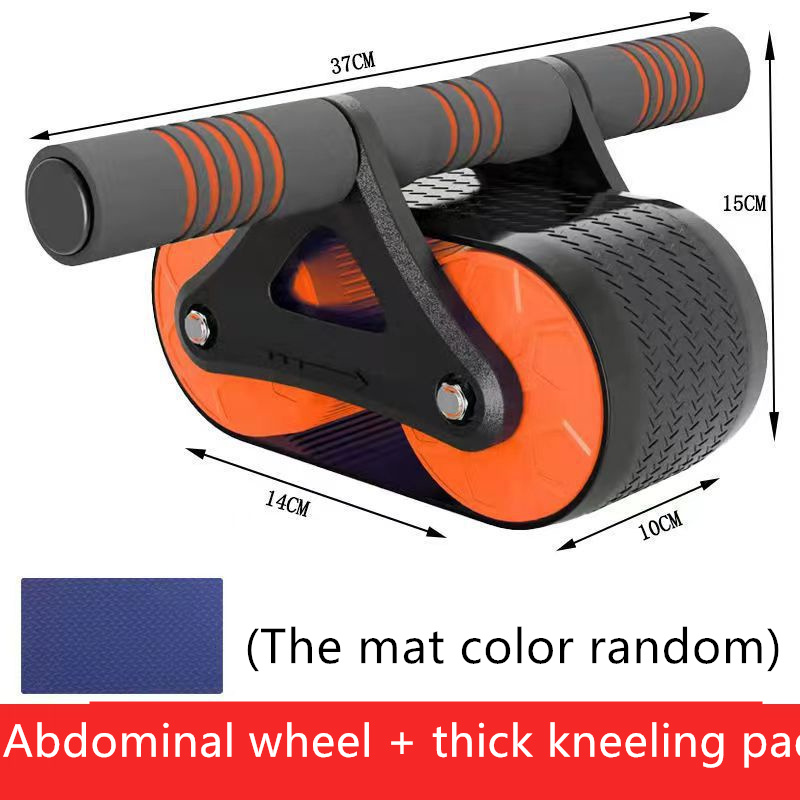 Double Wheel Abdominal Exerciser Women Men Automatic Rebound Ab Wheel Roller Waist Trainer Gym Sports Home Exercise Devices - Bilde 3