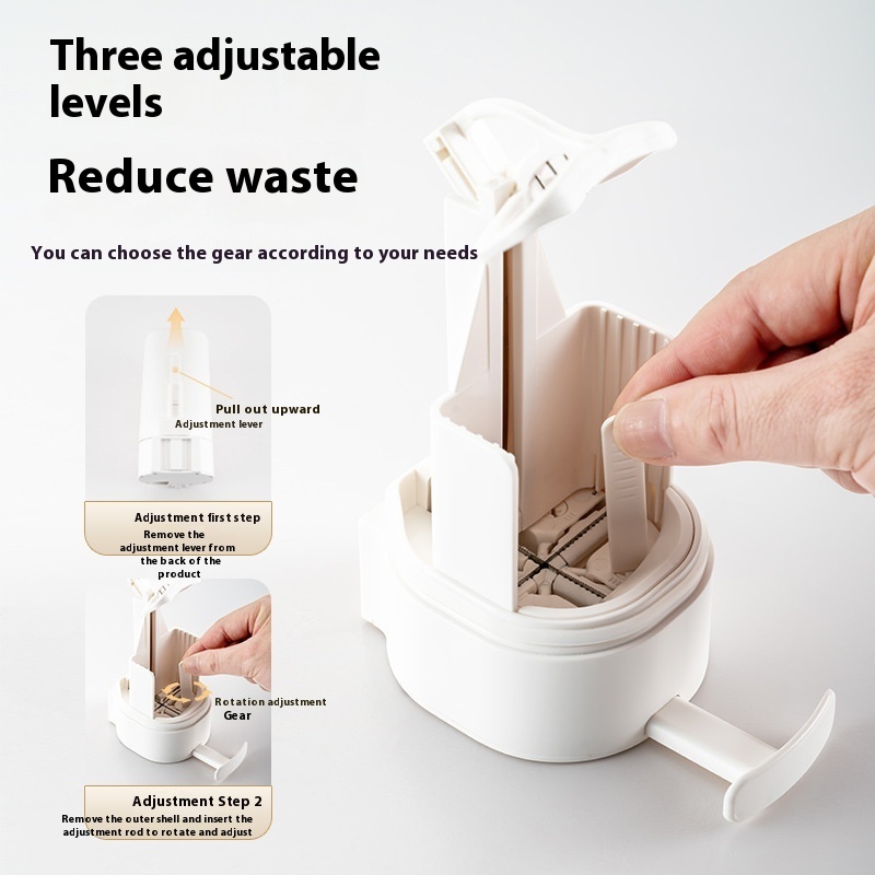 Soap Grinder Dispenser Soap Box Wall Mounted Dry Organizer Box Soap Powder Grinding Box For Restaurant Kitchen Office Gyms Hotel - Bilde 2