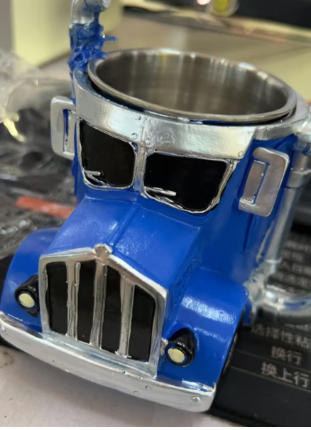 Durable Truck Coffee Mug Semi Truck Handcrafted Coffee Cup Semi-trailer Shaped Semi-Truck Coffee Mugs For Family - Bilde 4